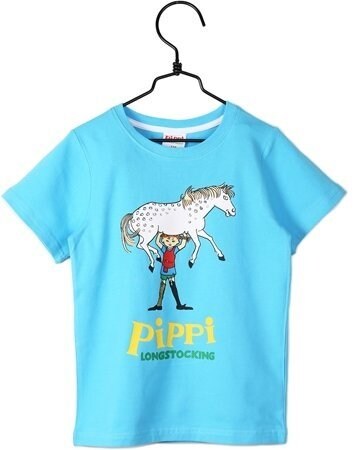 T-Shirt, Pippi Långstrump blå