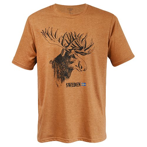 T-Shirt Frost Royal, moose, Brown