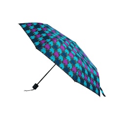 Paraply: älg, blå/ lila