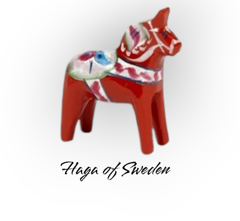 Original Dala horse:  Red color