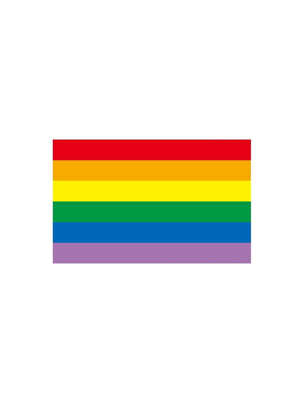 Dekal Prideflagga 11 cm