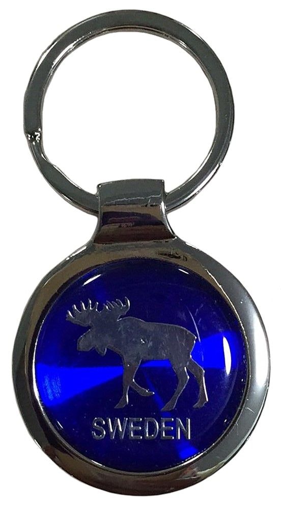 Key ring Sweden moose