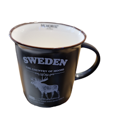 Mugg- Memoriez, Moose Classic, Large, With Story, Black