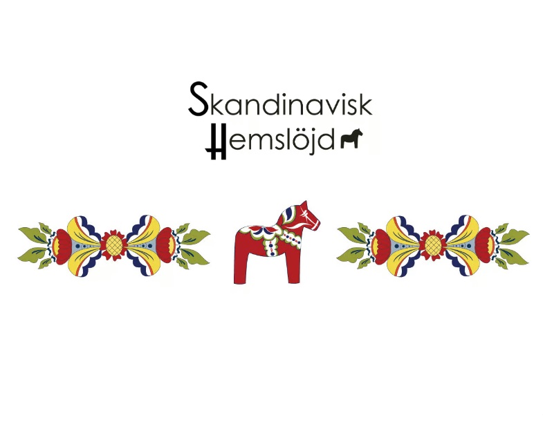 Viking gumma med horn (Svensk handgjord)