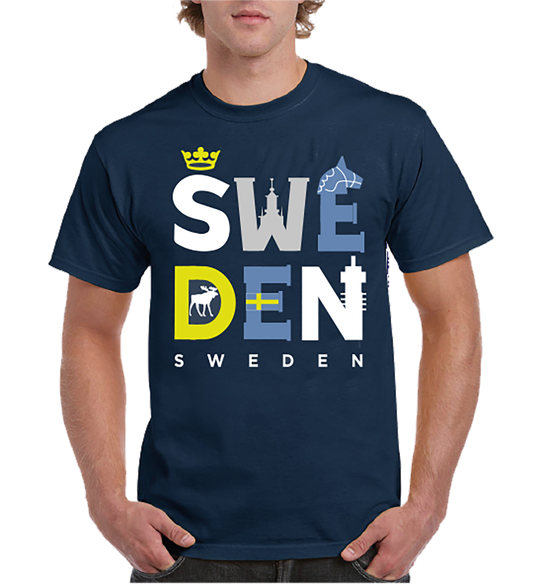 T-shirt Sweden Ny design