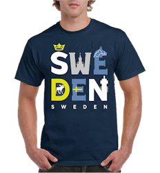 T-Shirt Schweden Neues Design