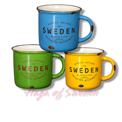 Mug, Sweden, Stoneware, Several colors, Ø 8.5/ 9 cm