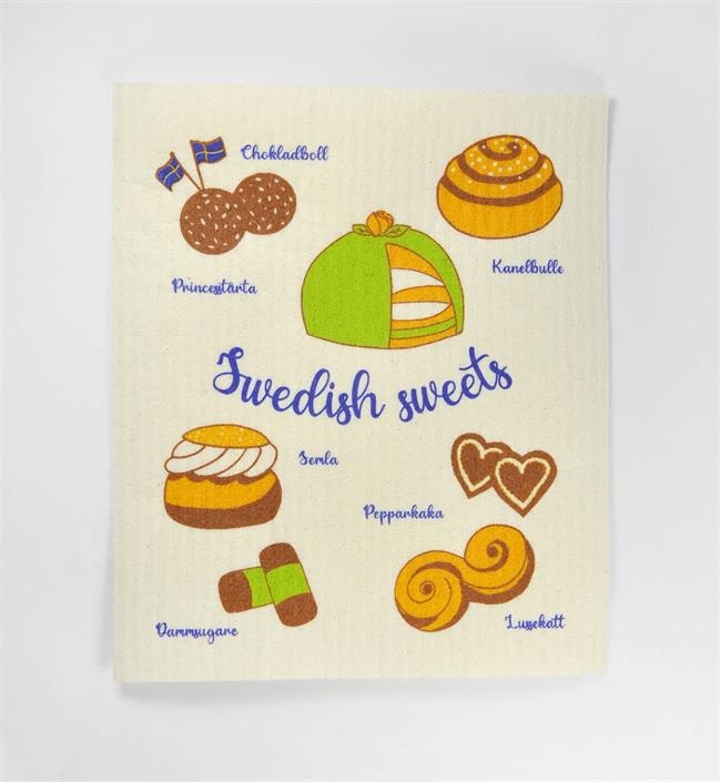Disktrasa, Swedish Sweets, 17x20 cm