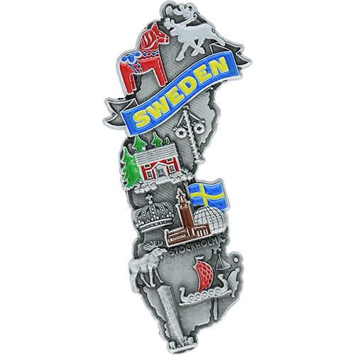 Magnet Sverigekarta