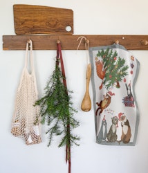 Purr-fect Christmas towel 35X50, 100% Organic Cotton