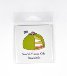Magnet Swedish Princess cake