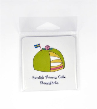 Magnet Swedish Princess cake