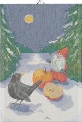 Winter apple towel 35X50, 100% Organic Cotton