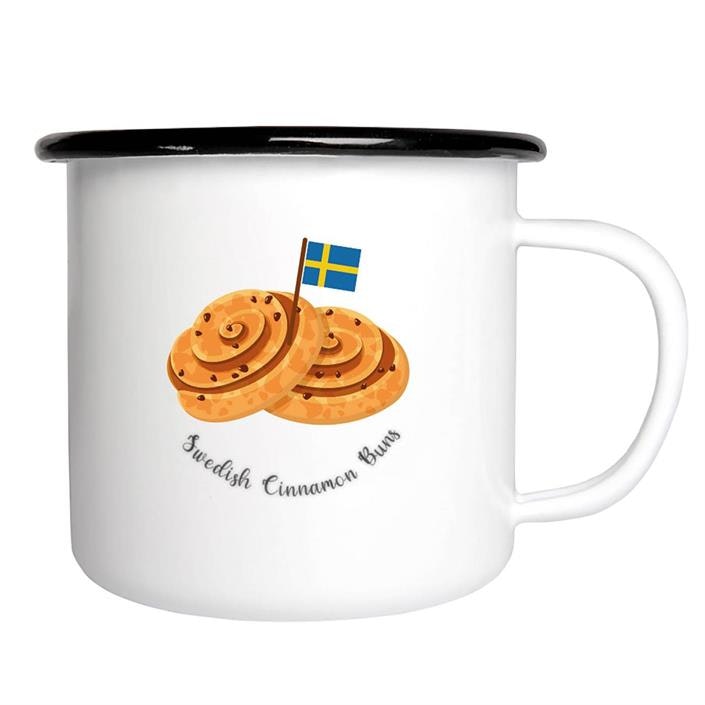 Emaljmugg, Swedish Cinnamon Buns