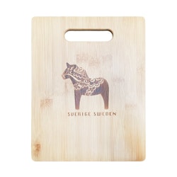 Cutting board Dala horse
