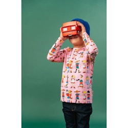 Pippi with friends shirt, pink