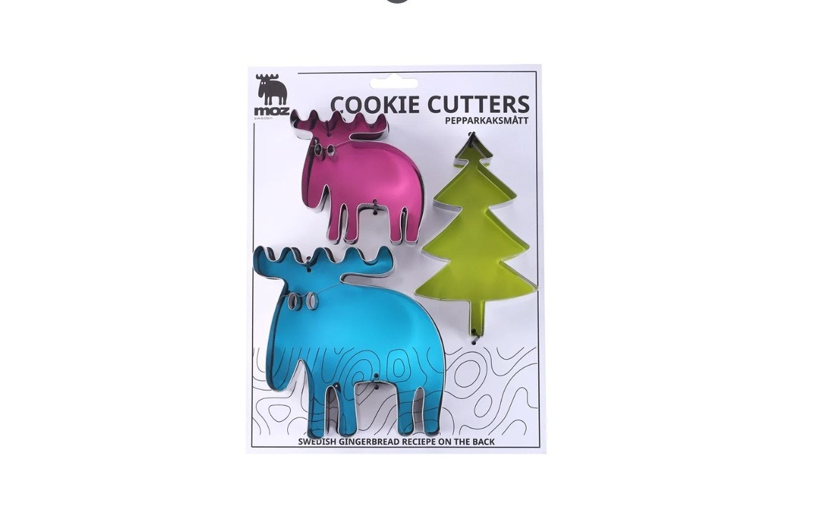 Pepparkaksform 3 delar set