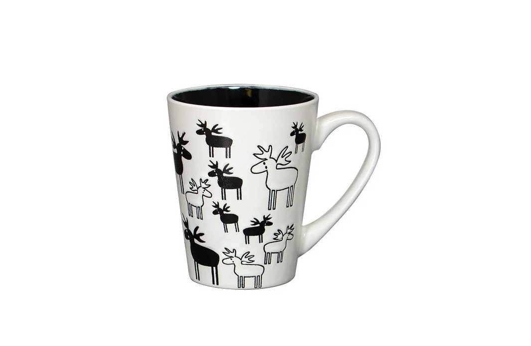 Mug Sweden moose, Porcelain, 11 x 8 cm