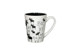 Mugg Sweden älgar, Porslin, 11 x 8 cm