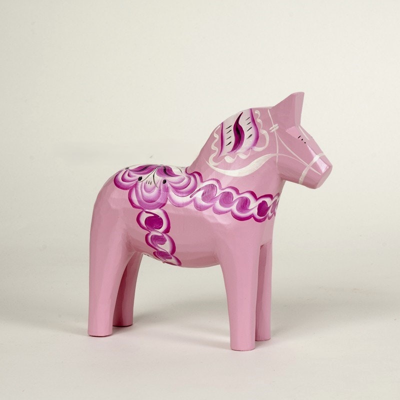 Original Dala Horse Pink