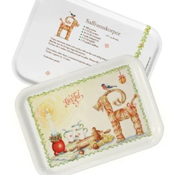 Tray Merry Christmas coffee, 27x20cm