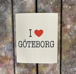 Disktrasa, I love Göteborg, vit
