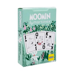 Deck mit Mumin-Figuren