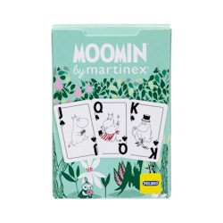 Deck mit Mumin-Figuren
