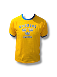 T-SHIRT, Sweden, moose, Navy color