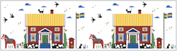 Emaljmugg, Sverige hus