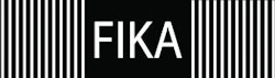Emaljmugg, Fika svart/vitt med ränder