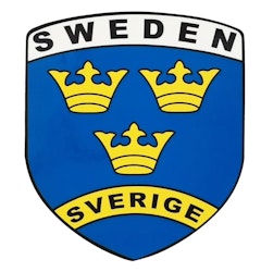 Sticker Sweden Three Kronors