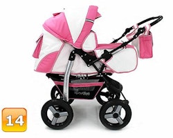 Barnvagn,Liggdel + Bilbarnstol + Babylift - 3in1 KAMIL