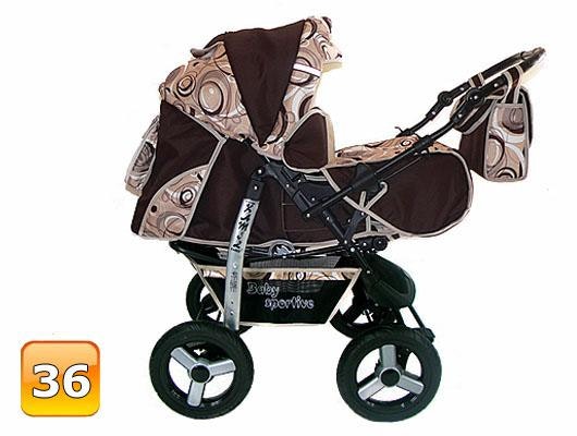 Barnvagn,Liggdel + Bilbarnstol + Babylift - 3in1 KAMIL