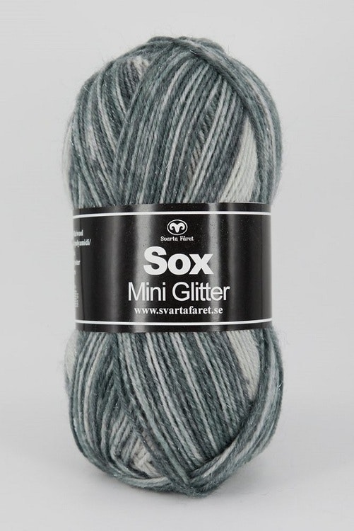 Svarta Fåret Sox Mini Glitter