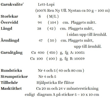 Damtröja med blommor 91150