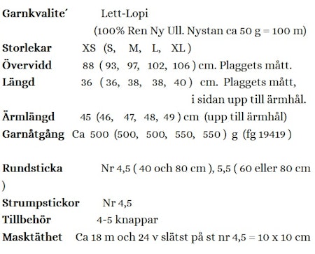 Damkofta 91154