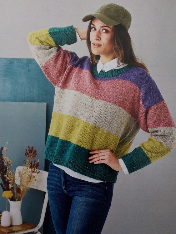 Randig sweater 899305