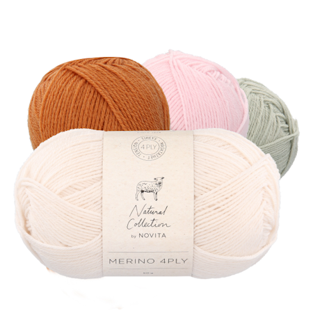 Novita Merino 4PLY  REA -25%