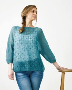 Raglanjumper med bubblor  894182