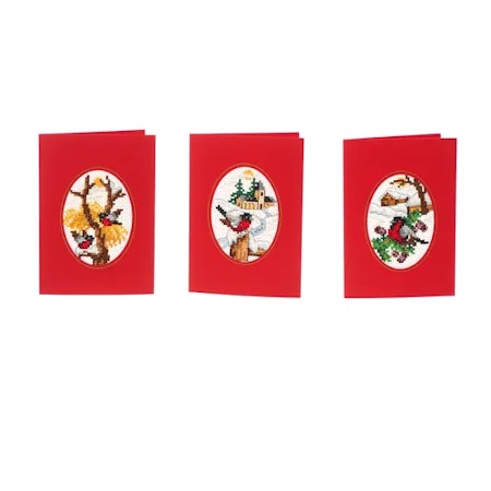 Domherrar - 3 pack kort