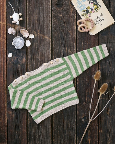 Randig babytröja 899034