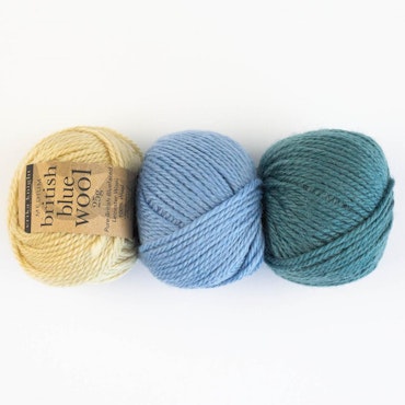 Erika Knight  British Blue Wool 25g.    REA -22% t.o.m. 31 augusti