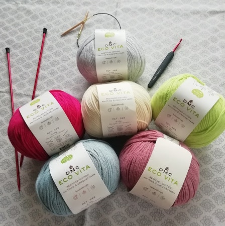 DMC ECO VITA - Recycled cotton - Knitting & crochet yarn