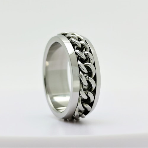 Chic Chain Stainless Steel Ring - SWEVALI