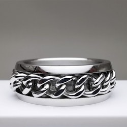 Chic Chain Stainless Steel Ring - SWEVALI