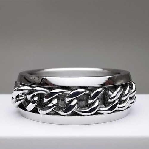 Chic Chain Stainless Steel Ring - SWEVALI