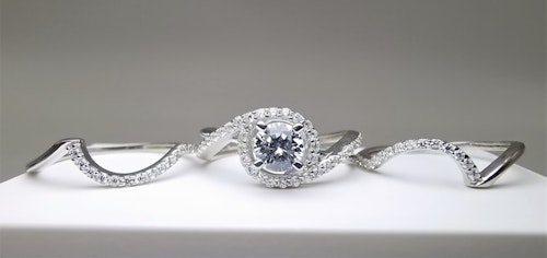 Elegant Beauty Silver Ring Set 925 - SWEVALI