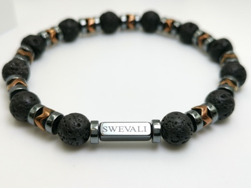 Lava Metallic Pearl Bracelet - SWEVALI