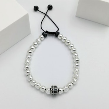 Wheal Charm Pearl Pearl Bracelet Men - SWEVALI